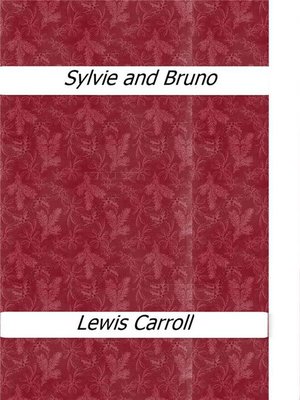 cover image of Sylvie and Bruno